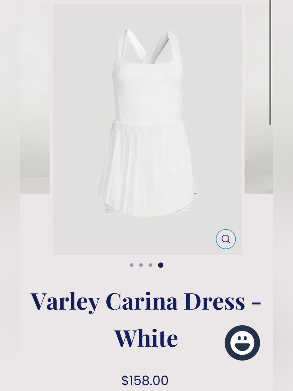 Varley Carina Dress - White
